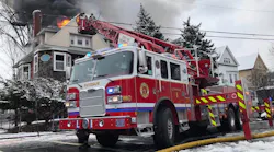 Watch Raw Video of NJ Firefighters Tackling House Fire