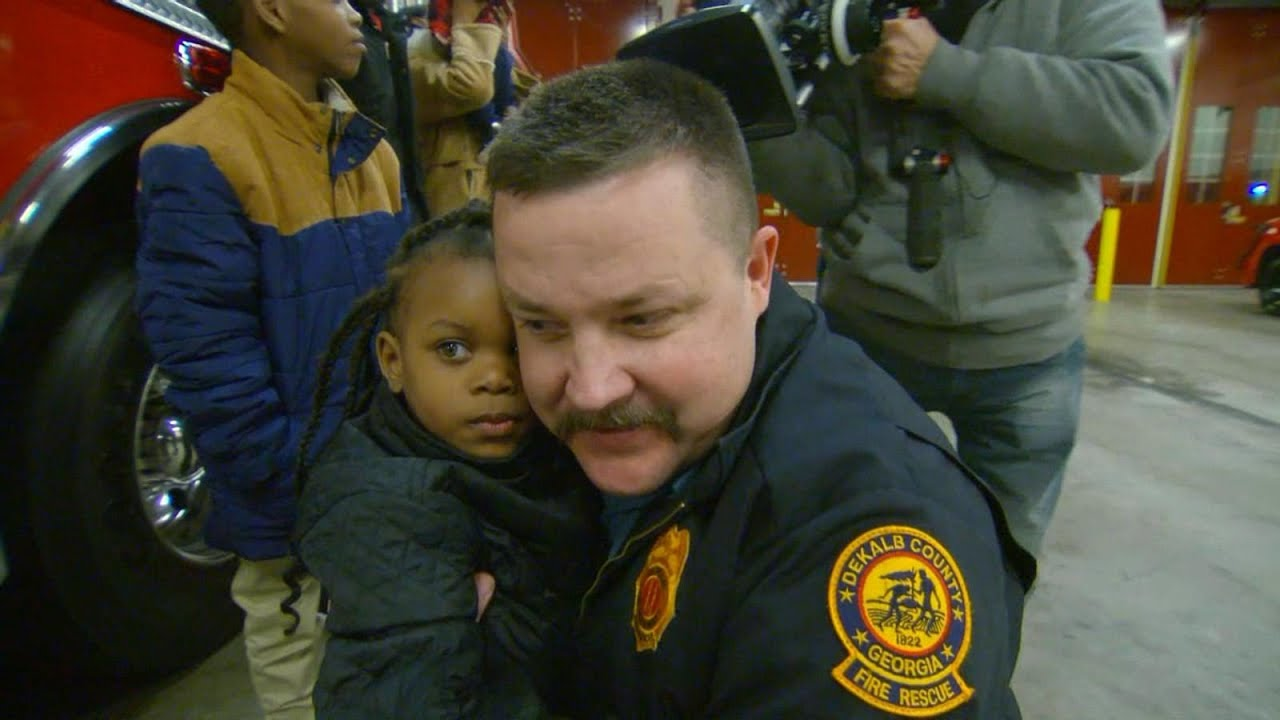 GA Firefighter Reunites With Child He Caught at Fire Scene | Firehouse