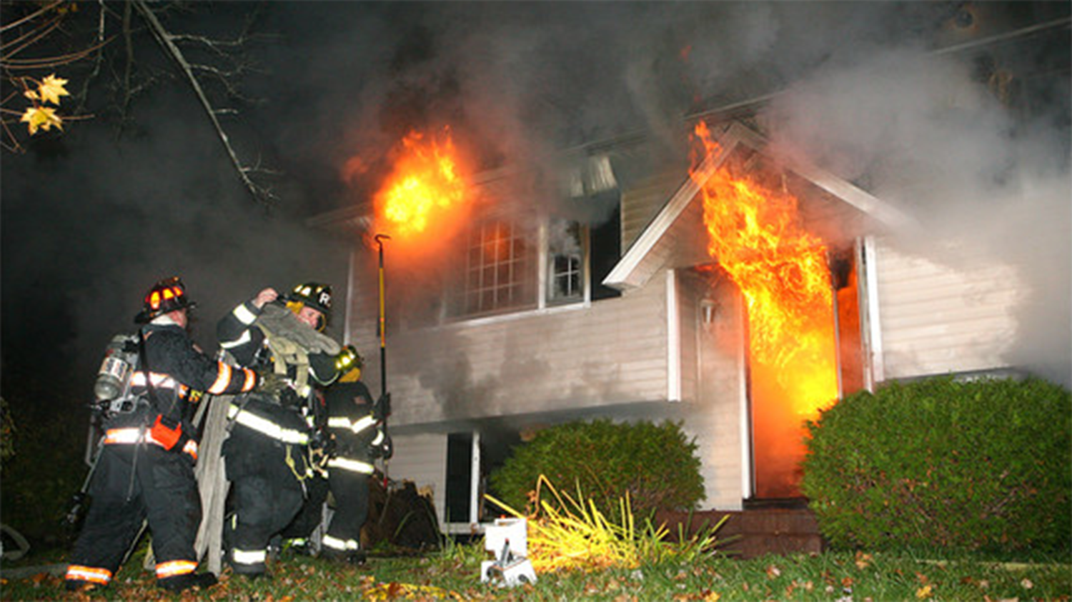 Several factors need to be considered when deploying the initial attack line, including the selection of the proper diameter hose and nozzle, the needed water flow and fire conditions.