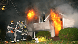 Several factors need to be considered when deploying the initial attack line, including the selection of the proper diameter hose and nozzle, the needed water flow and fire conditions. Several factors need to be considered when deploying the initial attack line, including the selection of the proper diameter hose and nozzle, the needed water flow and fire conditions.