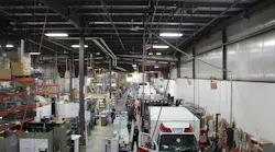 Demers Ambulance assembly plant in Quebec, Canada.