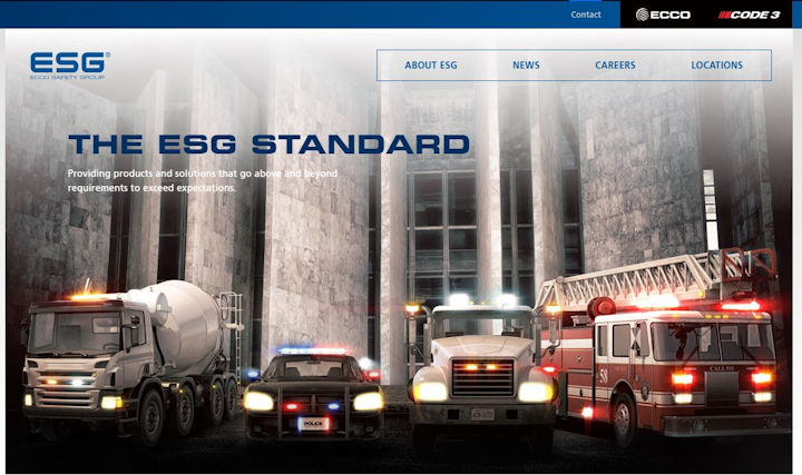 Ecco Safety Group Redesigns Corporate Website Firefighter Safety Product News Firehouse