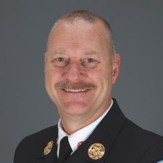 Portsmouth, NH, Fire Chief Steve Achilles.