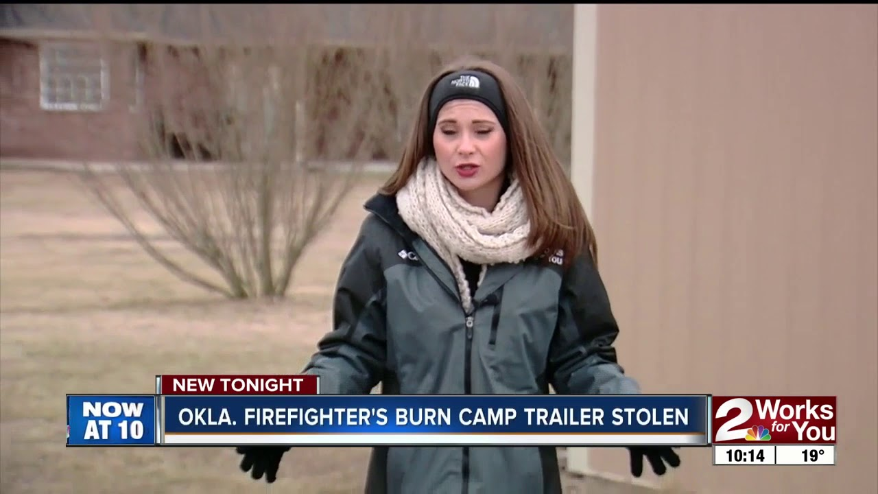 Trailer Stolen from OK Firefighters' Burn Camp for Kids