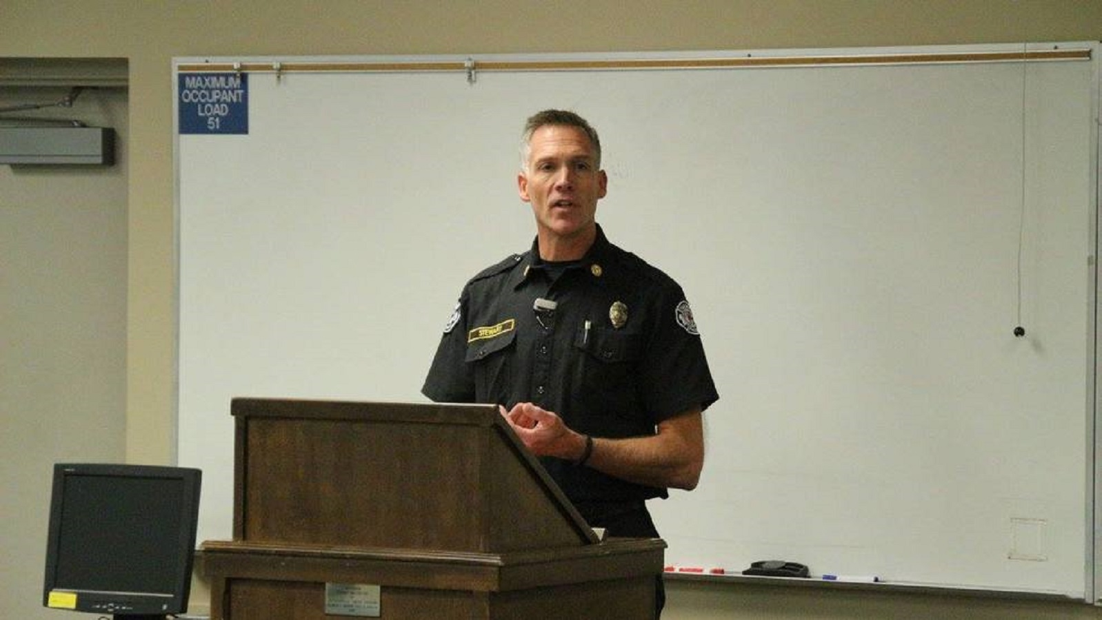 Yakima, WA, Fire Chief Bob Stewart.