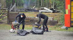 Stefan Magnusson and David Hultman promoted their Healthy Firefighters initiative and the Skelleftea behavior model at Firehouse World.