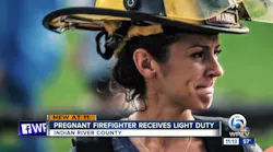 Indian River County, FL, firefighter Nicole Morris.