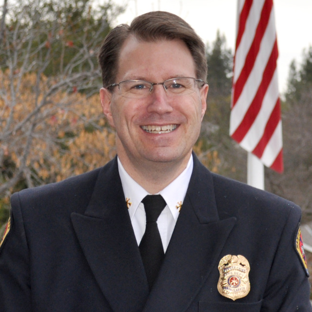 Santa Clara County, CA, Fire Department Chief of Operations Steve Prziborowski.