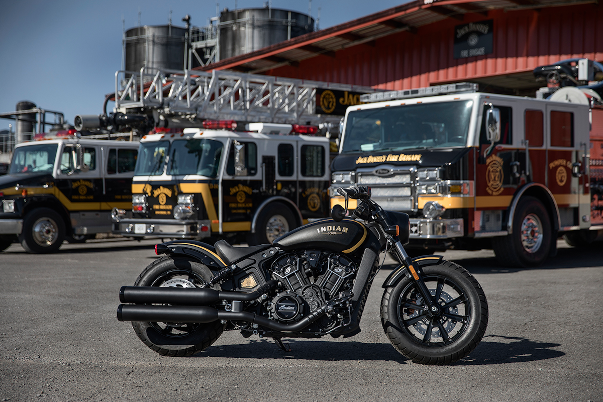 Indian Motorcycle Jack Daniel S Unveil Limited Edition Scout