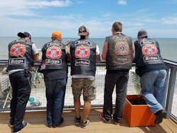 Members of the Axemen MC. Members of the Axemen MC.