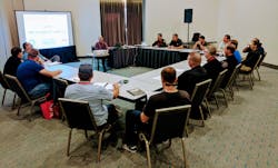 Using newly produced video series from the NFFF titled Attributes of Leading, Conant and Crandall shared a Train-the-Trainer program that&rsquo;s currently being piloted, seeking feedback from a small group of Firehouse World attendees.