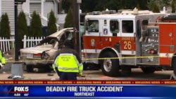 Dc Fire Truck Crash
