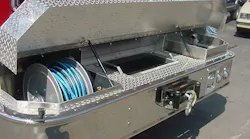 Front bumpers can be loaded with gear for extrication, fire suppression, winches, horns and sirens.