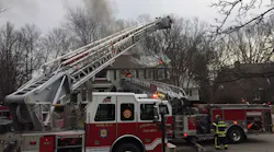 The first unit on scene found a medium, two-story residential structure with a working fire. Crews discovered fire in the basement, but, pushed by strong winds, the fire was spreading rapidly through the home, into the attic.