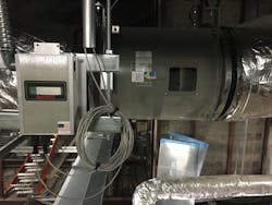 A return fan with airflow monitoring station ensures return airflow controls to the design value and will maintain the design space pressurization. A return fan with airflow monitoring station ensures return airflow controls to the design value and will maintain the design space pressurization.