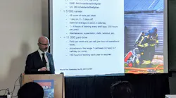 Stefan Svensson offered an overview of how safety is treated in the Swedish fire service and how it’s implemented in operations.