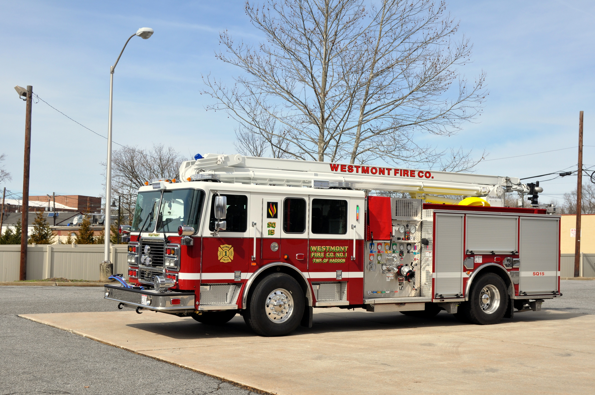 Westmont NJ Vol Fire Co Puts Pumper With A Rare Aerial In Service   Westmont 001.5aa694a2ce4c0 