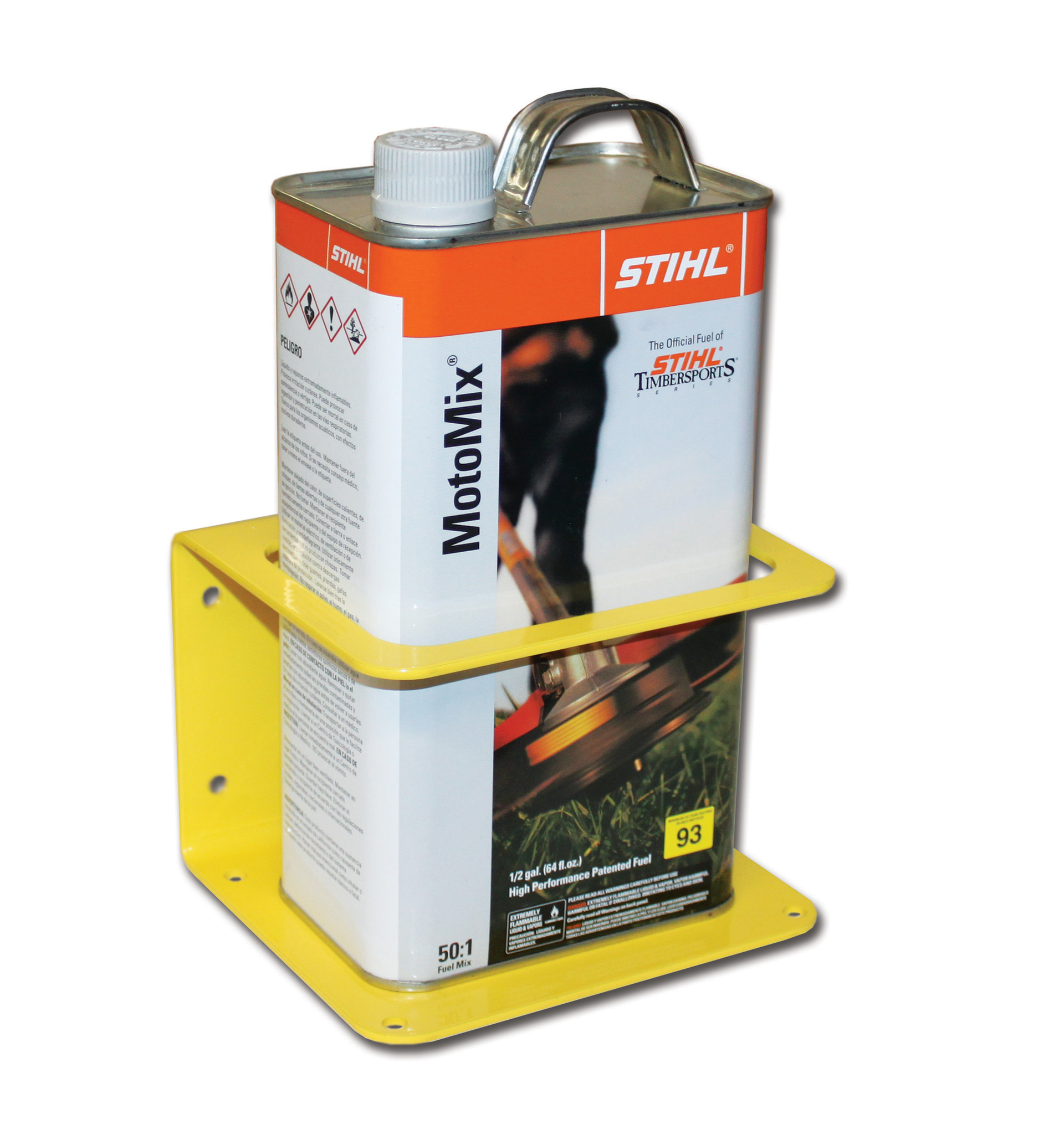 QUIC-MOUNT Rectangular Half-Gallon Premix Holder.