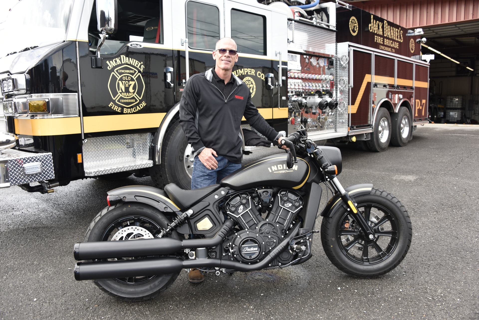 Firehouse Editor-in-Chief Tim Sendelbach was the only member of the fire service invited to the press briefing announcing the sweepstakes.