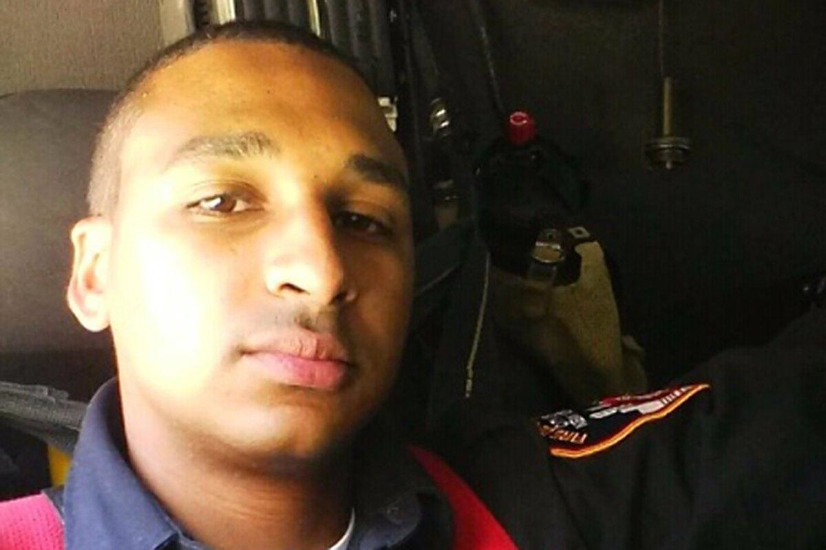 FDNY firefighter Raheem Hassan.