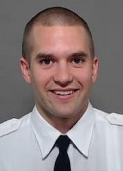 Dallas Fire-Rescue Officer Brian McDaniel.