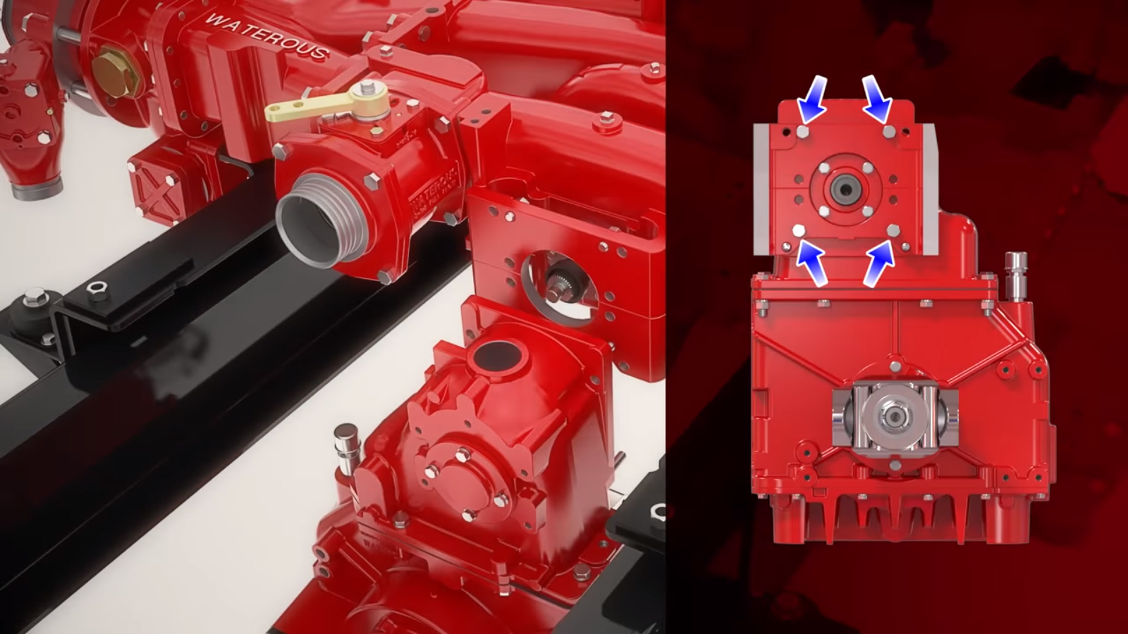 Waterous Split Shaft