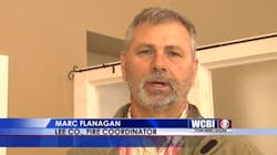 Lee County, MS, fire coordinator Marc Flanagan speaks to the media after updating county supervisors on the urgent need to recruit more volunteer firefighters on Monday, April 16, 2018. Lee County, MS, fire coordinator Marc Flanagan speaks to the media after updating county supervisors on the urgent need to recruit more volunteer firefighters on Monday, April 16, 2018.