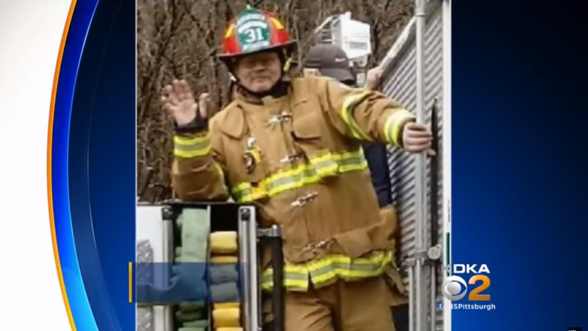 Rostraver, PA, firefighter Michael Godzak.