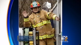 Rostraver, PA, firefighter Michael Godzak.