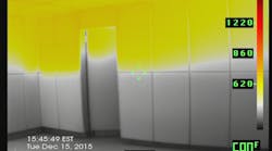 A point-to-point search is the most efficient way to locate the fire room. A point-to-point search is the most efficient way to locate the fire room.