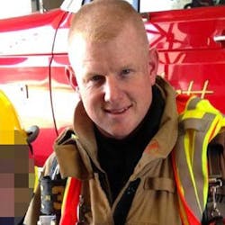 Celina, TX, firefighter Andrew Needum. Celina, TX, firefighter Andrew Needum.