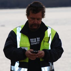 Recently fired Victoria Beach, Manitoba, Fire Chief Brad Patzer. Recently fired Victoria Beach, Manitoba, Fire Chief Brad Patzer.