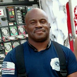 Fort Benning firefighter Gregory Jackson. Fort Benning firefighter Gregory Jackson.