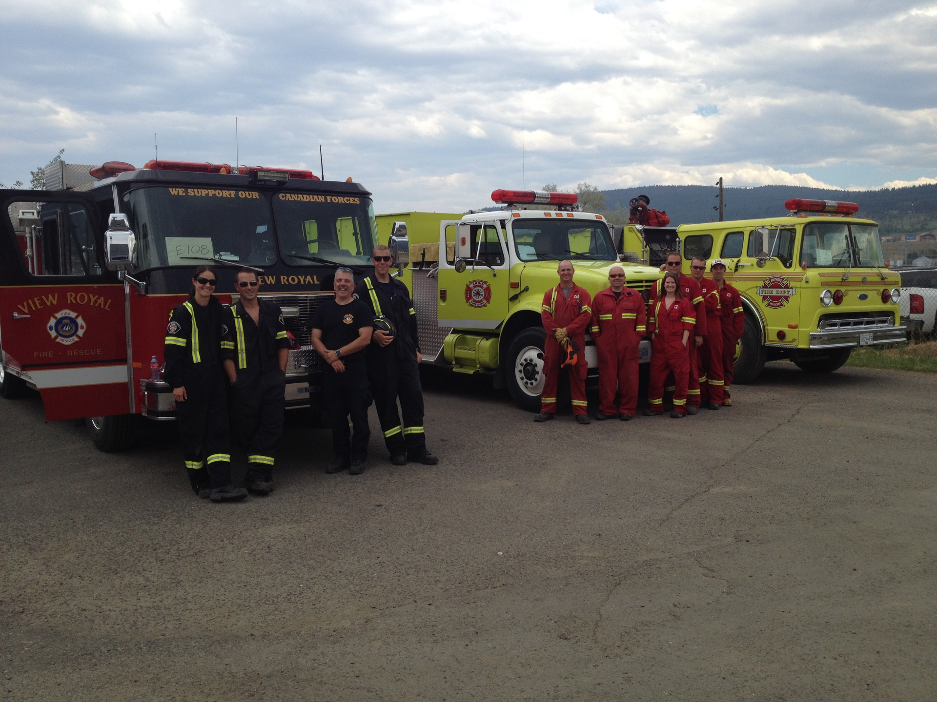 When deployed on a WUI incident, you will be working with firefighters with differing experience and training.