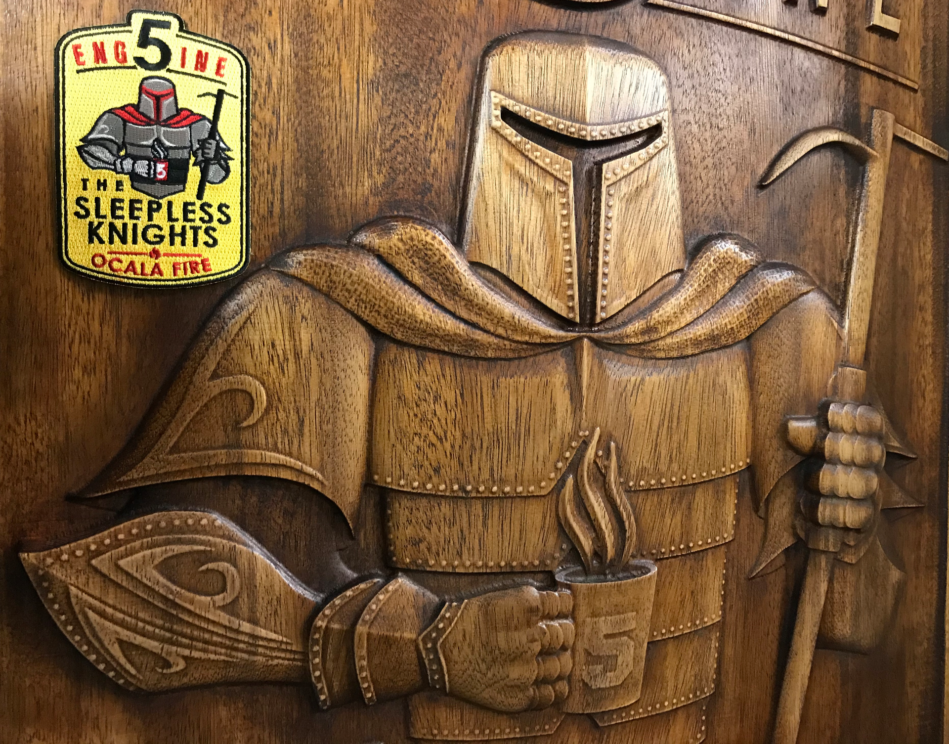 Ocala Fire Rescue Station No. 5 is known as the Sleepless Knights because of a high volume of overnight responses.