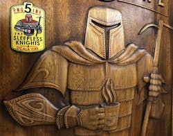 Ocala Fire Rescue Station No. 5 is known as the Sleepless Knights because of a high volume of overnight responses. Ocala Fire Rescue Station No. 5 is known as the Sleepless Knights because of a high volume of overnight responses.