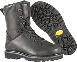 The 5.11 Apex Waterproof 8&rdquo; boot features high grade leather provides ample protection and Vent&circledR; BBP lining to protect users from the many elements of the on-duty job.