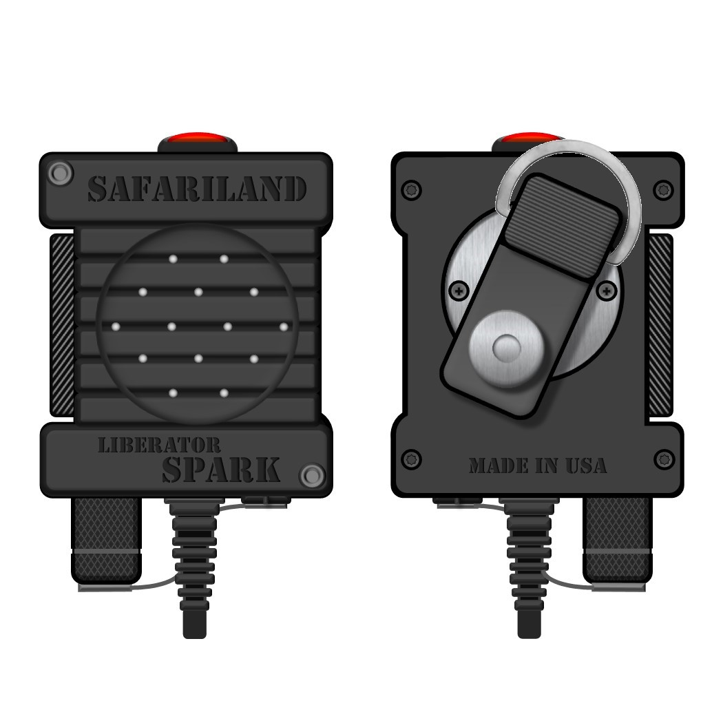The Liberator Spark Remote Speaker Microphone is a stand-alone primary radio communication system with advanced noise compression technology.
