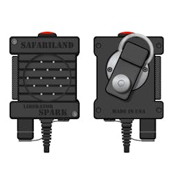 The Liberator Spark Remote Speaker Microphone is a stand-alone primary radio communication system with advanced noise compression technology.