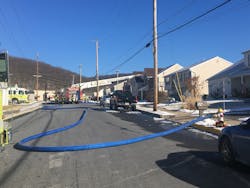 If your response area has fire hydrants in close proximity, then the supply line should be laid from the closest hydrant. If your response area has fire hydrants in close proximity, then the supply line should be laid from the closest hydrant.