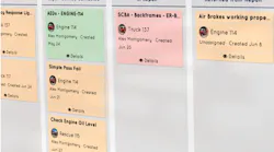 When an fire apparatus fails a check or requires other routine maintenance, the TargetSolutions Check It application allows personnel to open service tickets and track associated costs.