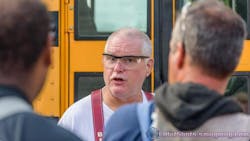 Billy Leach Jr. led classes on heavy truck and big rig extrication around the country. Billy Leach Jr. led classes on heavy truck and big rig extrication around the country.