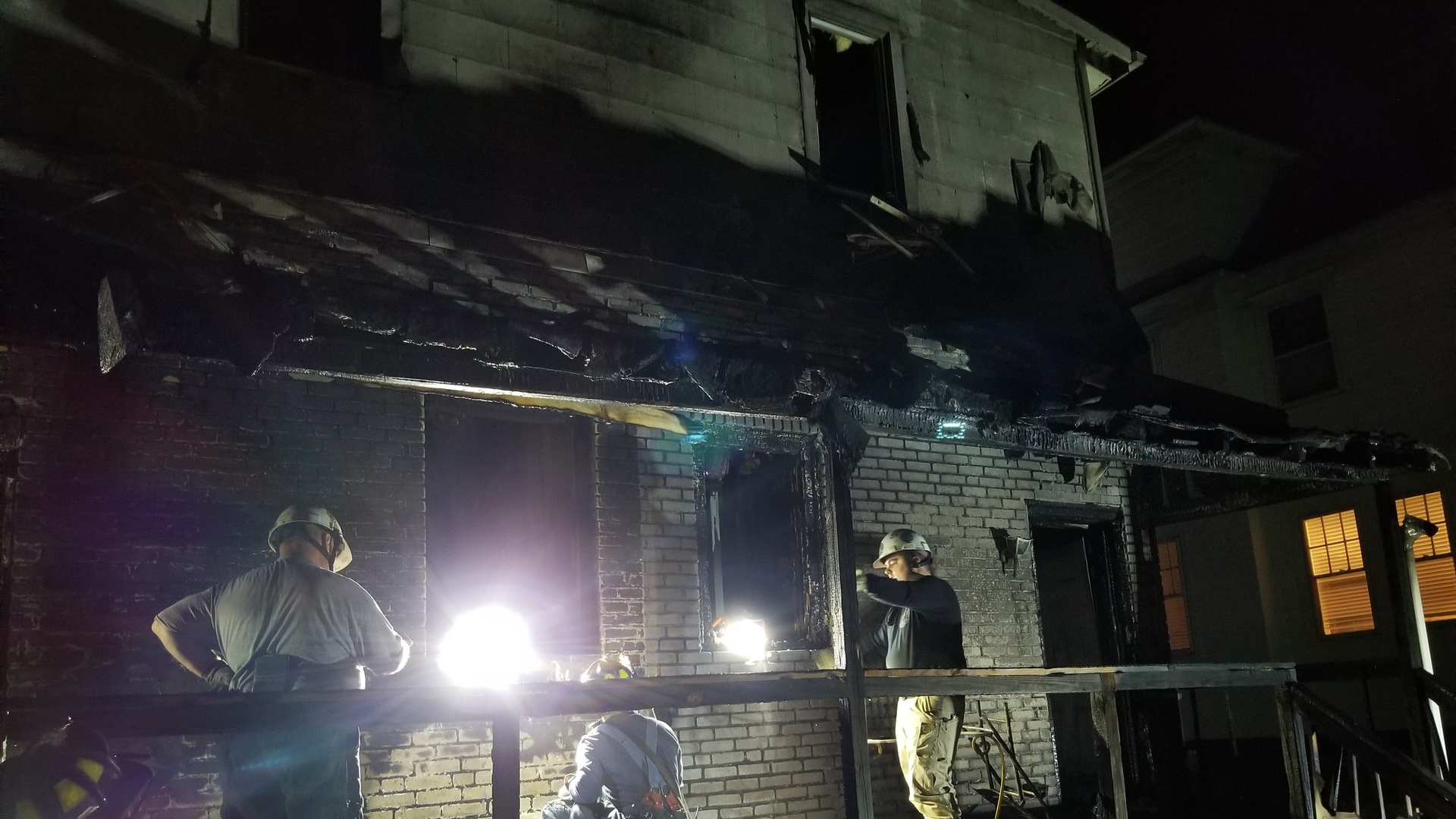 Collingswood NJ Firefighters Rescue Women Apartment Fire Firehouse