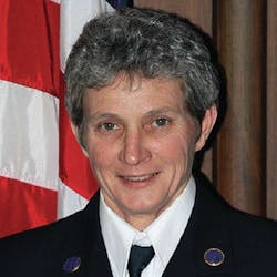 Jacksonville fire Capt. Beth Kershaw. Jacksonville fire Capt. Beth Kershaw.