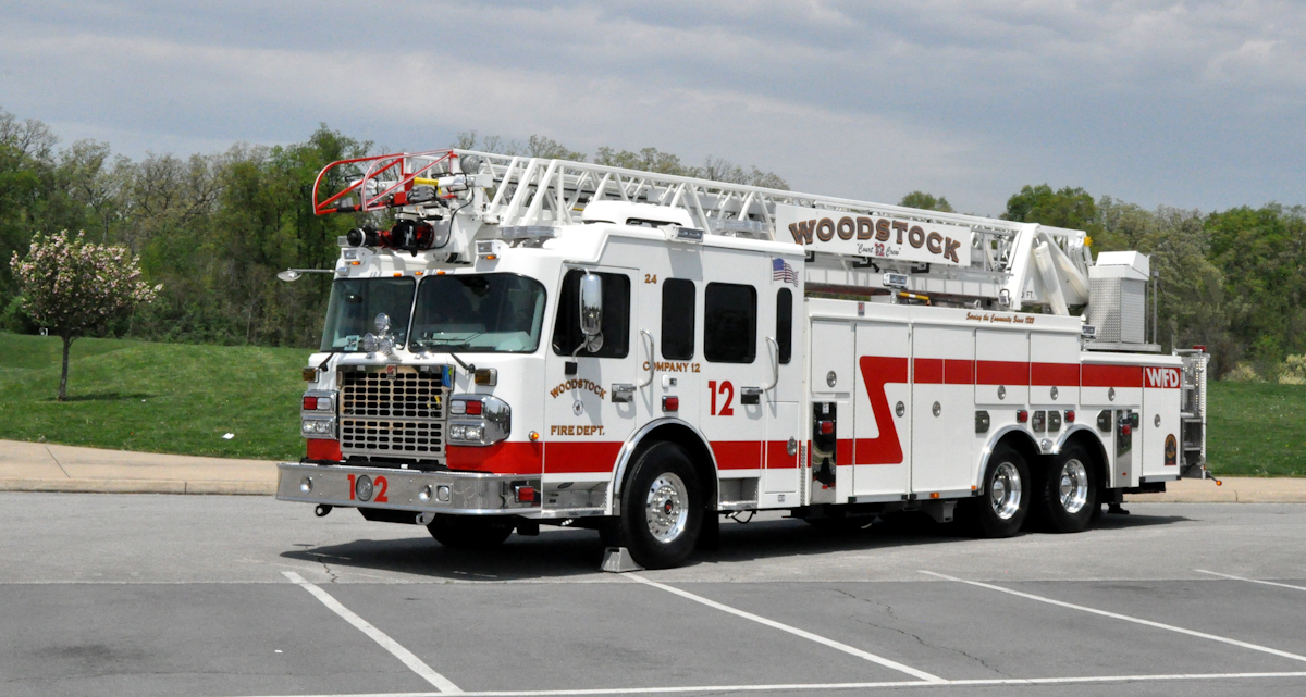 Woodstock, VA, Vol. Fire Co. Gets 105foot Aerial Firefighter News