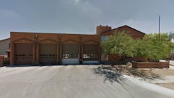 Phoenix Fire Station 3, where a man was killed after being struck by an apparatus as it exited during a response on Monday, June 4, 2018. Phoenix Fire Station 3, where a man was killed after being struck by an apparatus as it exited during a response on Monday, June 4, 2018.