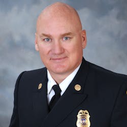Victoria Fire Chief Taner Drake. Victoria Fire Chief Taner Drake.