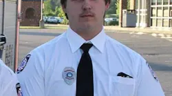 East Side Volunteer Fire Department member Dakota Snavely.