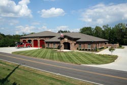 The Pleasant Valley Volunteer Fire Department in Indian Land, SC, was designed to be a 75-year station. The Pleasant Valley Volunteer Fire Department in Indian Land, SC, was designed to be a 75-year station.