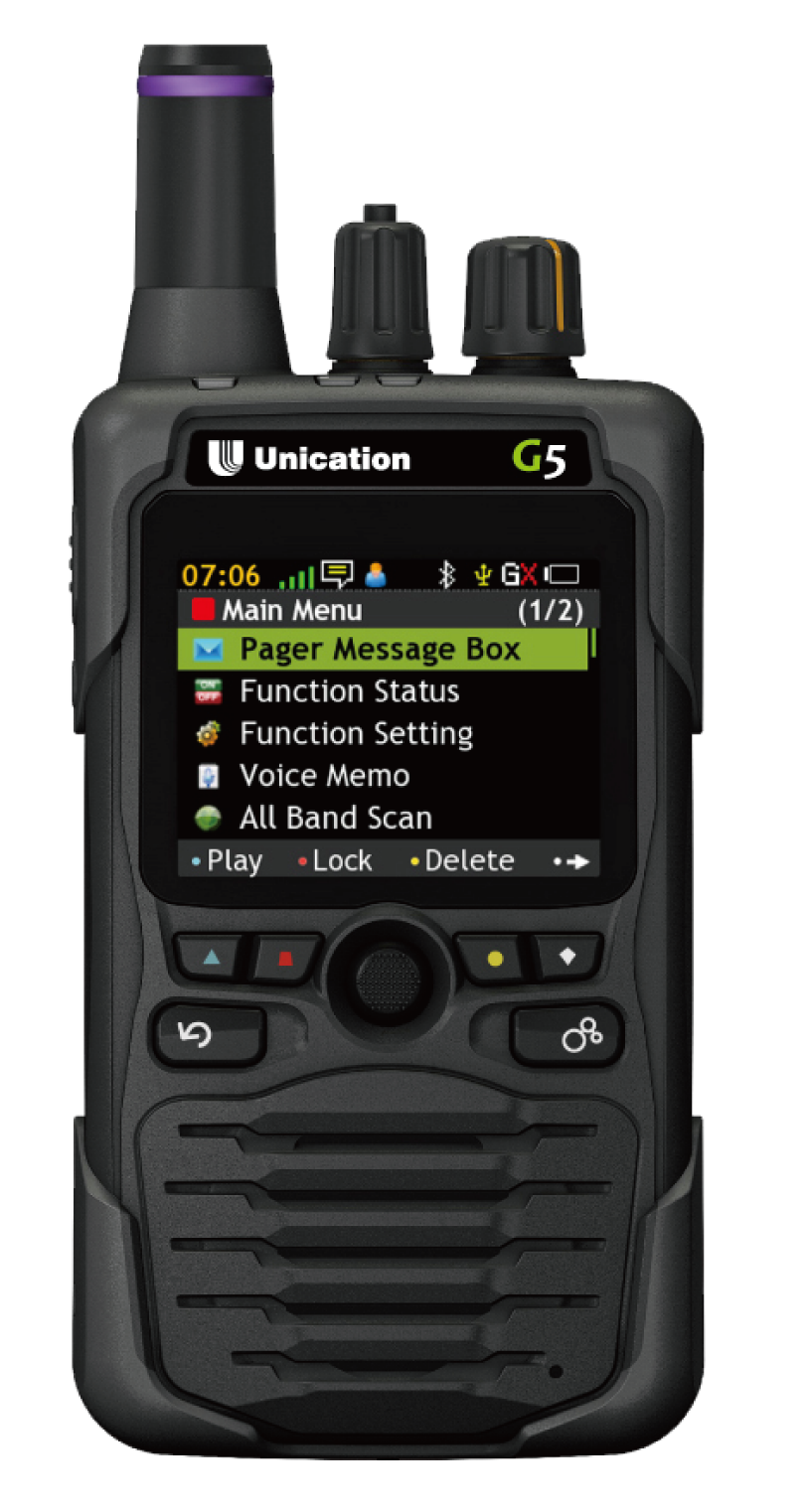 Product Of The Day Unication G Series Voice Pager Firefighter News From Unication Usa Firefighter Paging And Radio Systems Firehouse